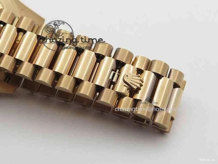 1226 Sophisticated Day-Date 40mm 228239 RG Noob 1:1 Best Edition Brown Roman Dial On RG President Bracelet A 3707